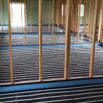 Installation of large multi zone underfloor heating system